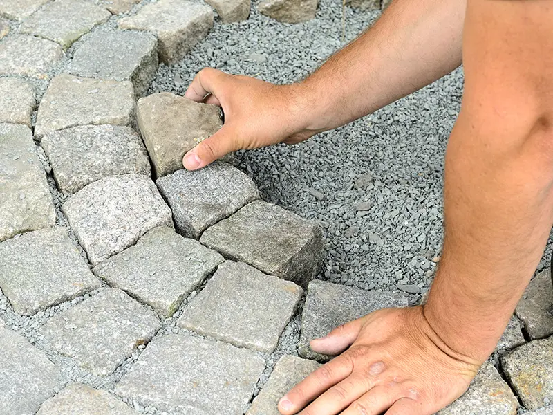 Steine verlegen: Professionelles Pflaster in Saalfelden