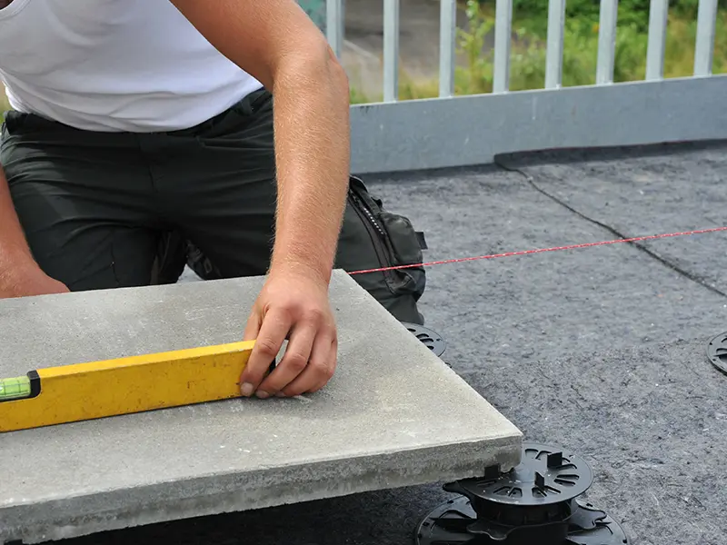 Feinsteinplatten Verlegen